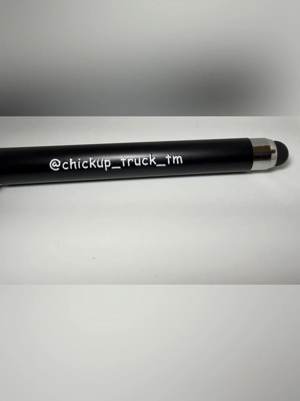 (1) Chickup Truck Gel Phone Pen Stand with Stylus - black ink - NWT 🖤🖊️🛻🐥🖤